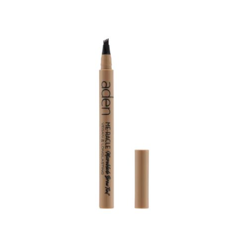 ADEN Cosmetics ME-RACLE Microblade Fésüs Szemöldök Tus - 02 Soft brown