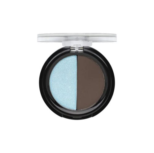 ADEN Cosmetics Shine szemhéjpúder duo -  03 Blue/Dark Grey