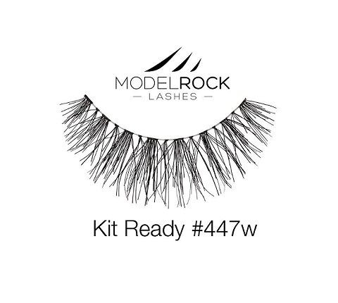 ModelRock Lashes #447w - SOROS MŰSZEMPILLA 100% NATURAL