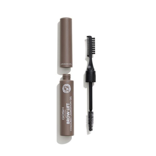 GOSH Brow Lift Lamination Gel- Szemöldök formázó gél 001 Greybrown