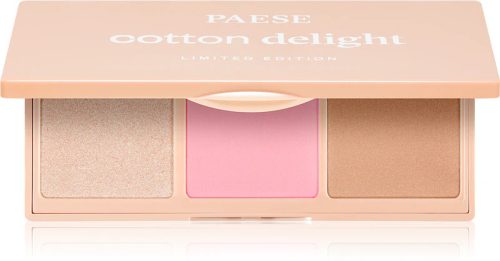 PAESE Cotton Delight Contour Palette-Púderes kontúr és highlight paletta 01