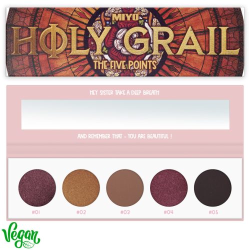 MIYO Five Points Palette-Szemfesték paletta 16 Holy grail