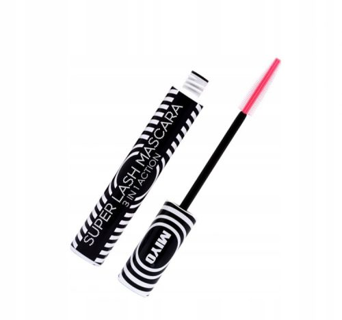 MIYO Super Lash Mascara 3 in 1 Action -Szempillaspirál 3 az 1-ben hatással (fekete)