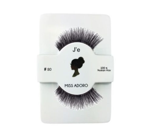 MISS ADORO Lashes 80 LISA - SOROS MŰSZEMPILLA 100% NATURAL