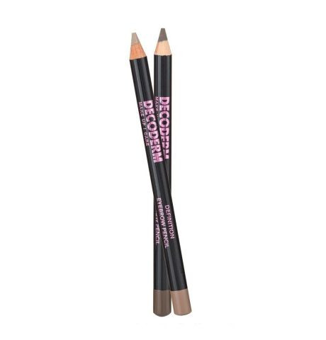 DECODERM Definition Eyebrow Pencil - 02 Dark Brown